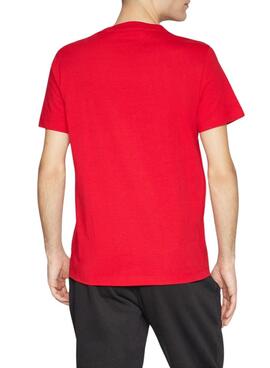 T-Shirt Tommy Hilfiger Columbus Rot für Herren.