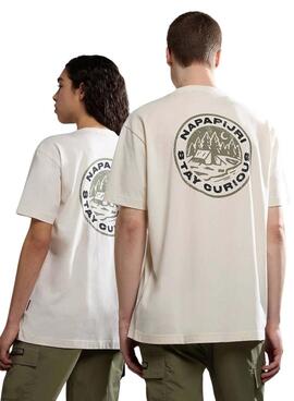 T-Shirt Napapijri Kotcho Weiß für Herren und Damen