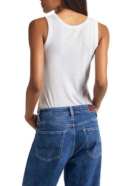 T-shirt Pepe Jeans Lane Weiß für Damen