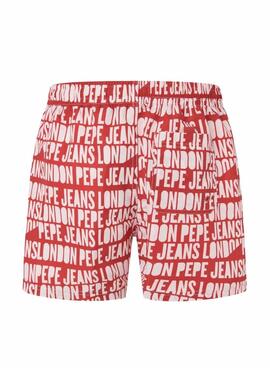 Pepe Jeans AO Logo Red Badehose für Herren