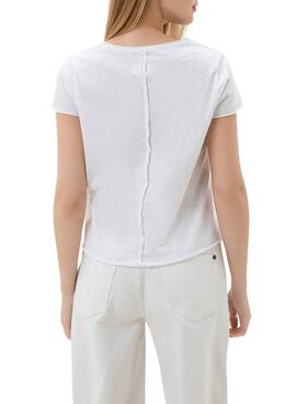 T-shirt Pepe Jeans Jasmine Weiß für Damen