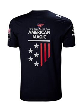 T-Shirt Helly Hansen American Magic Marine