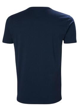 T-Shirt Helly Hansen Shoreline Marine für Herren
