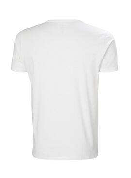 T-Shirt Helly Hansen Shoreline Weiß für Herren