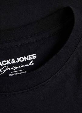 T-Shirt Jack and Jones Lafayette Schwarz für Herren