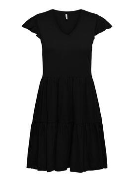 Kleid Only May Life Schwarz für Damen