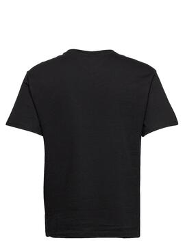 T-Shirt Tommy Jeans Gel Linear Schwarz für Herren