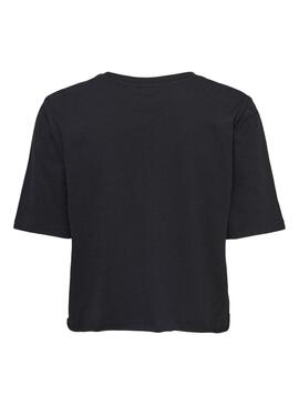 T-Shirt Only Frida Kahlo Life Schwarz für Damen