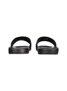 Flip flops Calvin Klein Folie Monogram Schwarz Damen