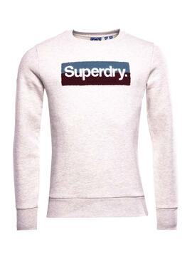 Sweatshirt Superdry Workwear Weiss für Damen