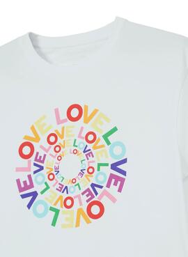 T-Shirt Pepe Jeans Marsha Weiss für Damen