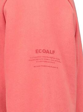 Sweatshirt Ecoalf Classic Koralle für Mädchen