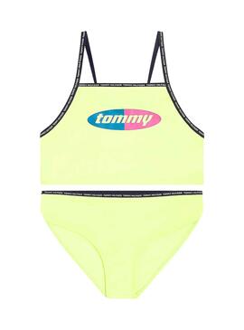 Bikini Tommy Hilfiger Bralette Set Gelb Mädchen