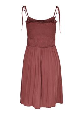 Kleid Only Annika Rot für Damen
