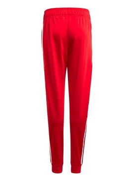 Hose Adidas Rot für Junge und Mädchen