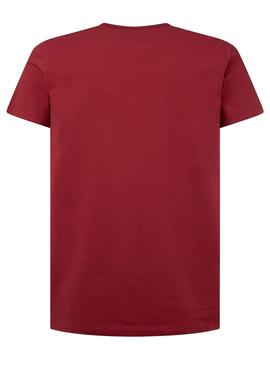 T-Shirt Pepe Jeans Original Basic 3 Rot Herren