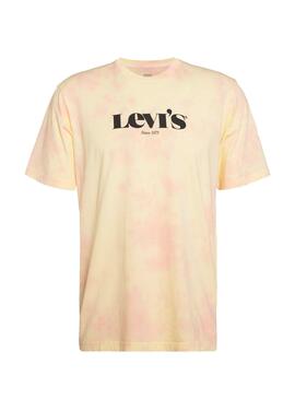 T-Shirt Levis Relaxed Fit Logo Naranja Herren