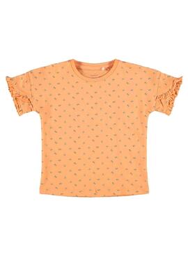 T-Shirt Name It Jamilia Orange für Mädchen