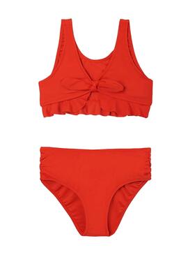 Bikini Mayoral Schlaufe Amapola Rot für Mädchen