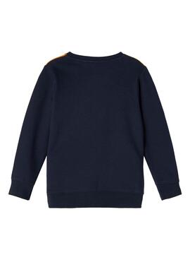 Sweatshirt Name It Kinslee Marineblau für Junge