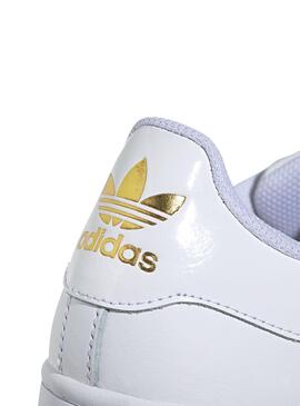 Sneaker Adidas Superstar Bold Weiss für Damen
