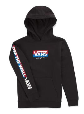 Sweatshirt Vans Easy Logo Schwarz für Junge