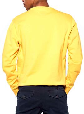 Sweatshirt Tommy Jeans Essential Gelb Herren