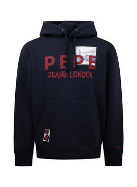 Sweatshirt Pepe Jeans Joel Marineblau für Herren