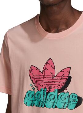 T-Shirt Adidas 5 AS Rosa für Herren
