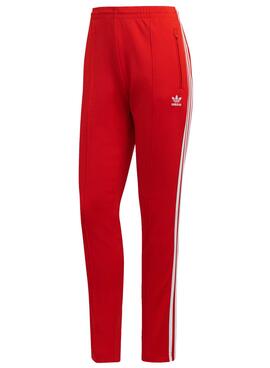 Pantalón Adidas Primeblue SST Rot für Damen