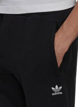 Pantalón Adidas Essentials Schwarz Kleeblatt Herren