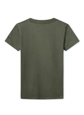 T-Shirt Pepe Jeans Art New Grün für Junge