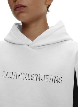 Sweatshirt Calvin Klein Colorblock Hoodie für Junge