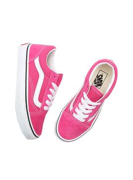 Sneaker Vans Old Skool Rosa für Mädchen
