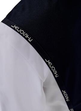 Sweatshirt Lacoste Sport Colorblock Weiss Herren