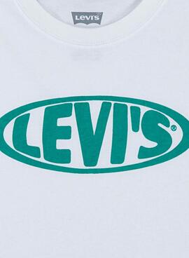 T-Shirt Levis Logo Graphic Weiss für Junge