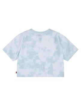 T-Shirt Levis Tie Dye Blau für Mädchen