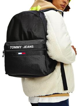 Rucksack Tommy Jeans Essential Schwarz Asa Contraste