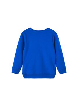Sweatshirt Name It Loui Blau für Junge