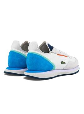 Sneaker Lacoste Match Break Weiss Blau Damen