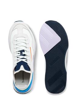 Sneaker Lacoste Match Break Weiss Blau Damen