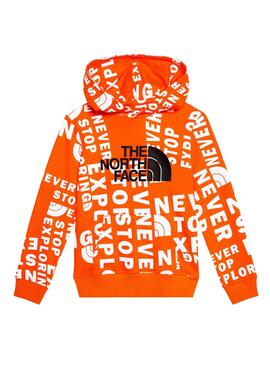 Sweatshirt The North Face Drew Peak Naranja