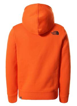 Sweatshirt The North Face Box Orange