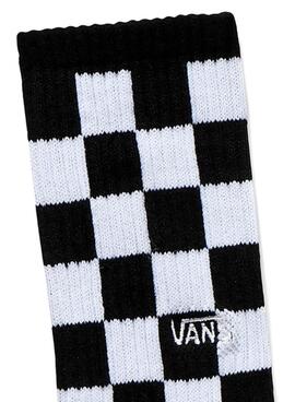 Socken Vans Checkerboard Weiss und Schwarz