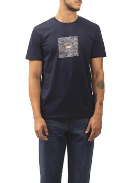 T-Shirt Klout Isobaras Marineblau für Herren