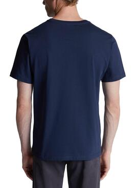 T-Shirt North Sails Basic Marineblau für Herren