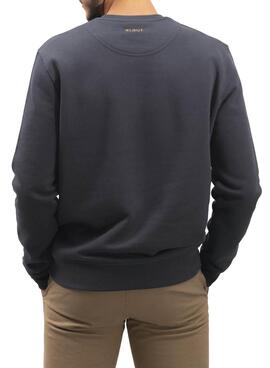 Sweatshirt Klout Basic Organische Baumwolle Anthrazit