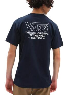 T-Shirt Vans MN-Sequenz SS Marineblau für Herren