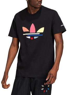 T-Shirt Adidas ST Schwarz Multicolor für Herren