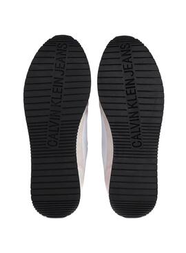Sneaker Calvin Klein Retro Runner Weiss Herren